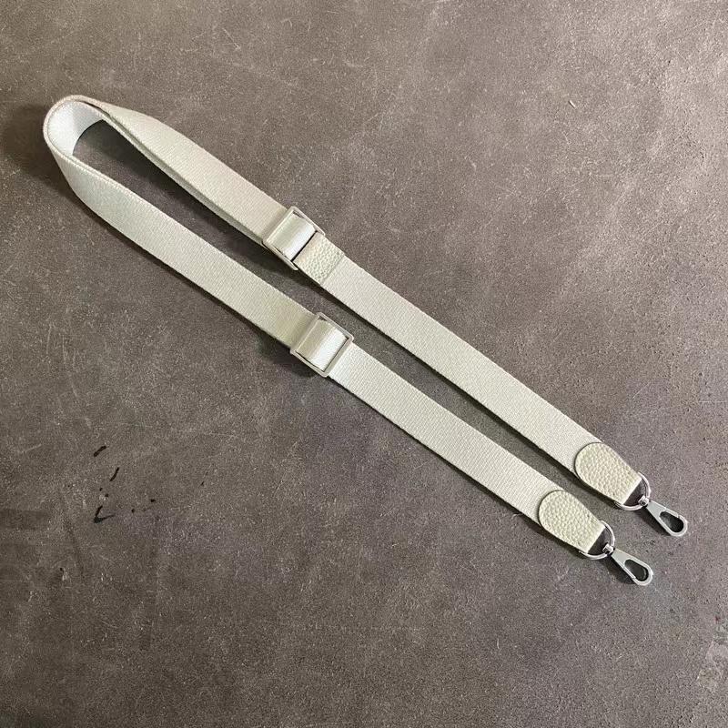 訂製伊芙琳大象灰帆布肩帶包帶純手工縫製斜挎單間替換帶配件