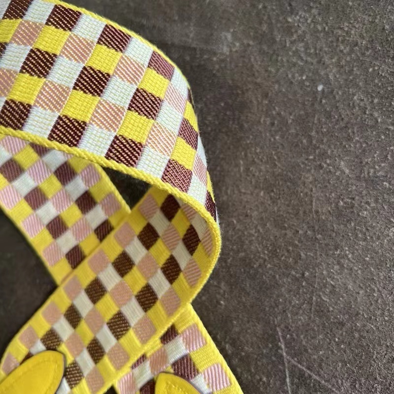 訂製diy-kelly包包陣形格帆布肩帶單肩斜跨手工蠟線縫牛皮