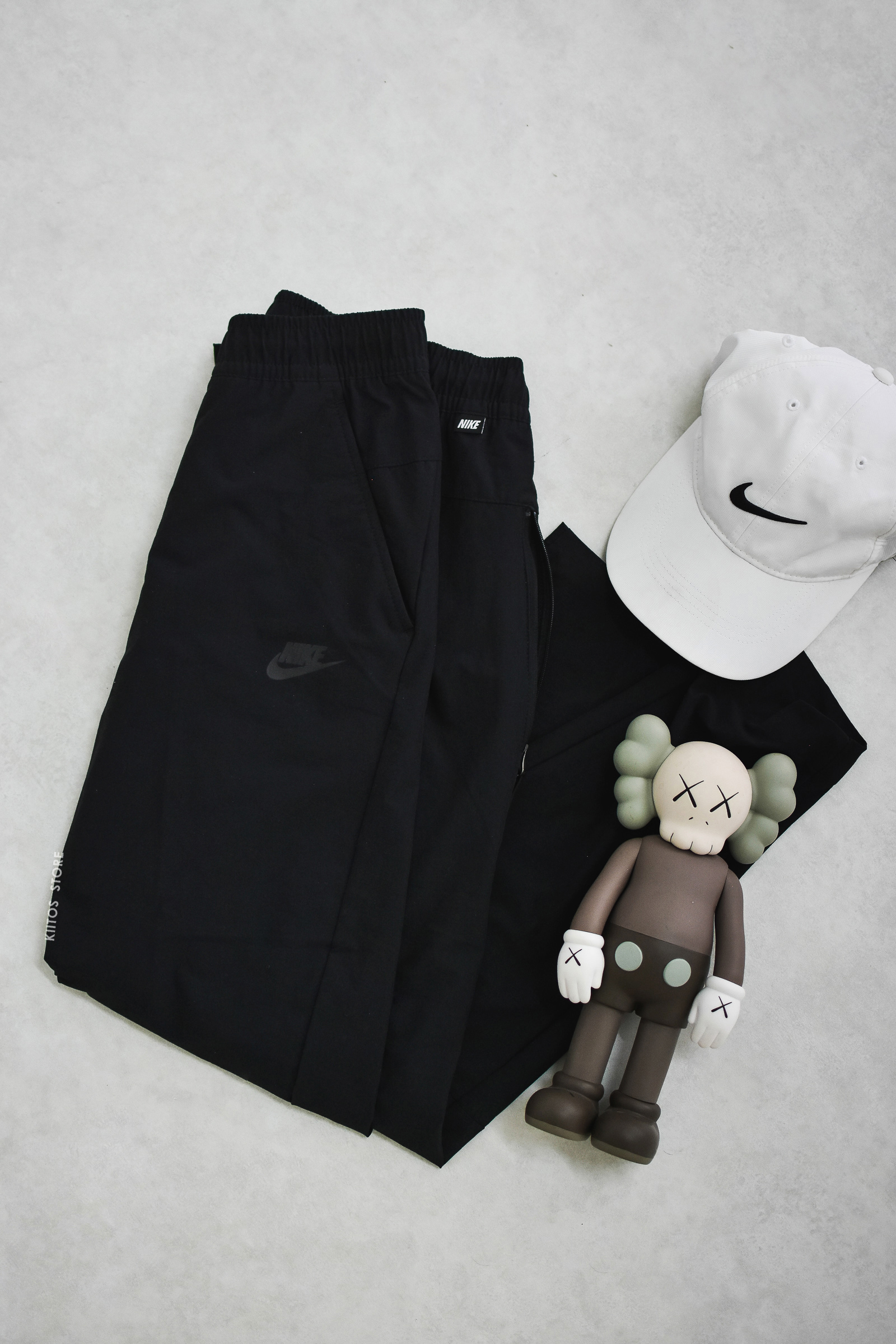 【現貨】 Nike NSW Woven 直筒錐形褲 黑色  長褲  DM6622-010