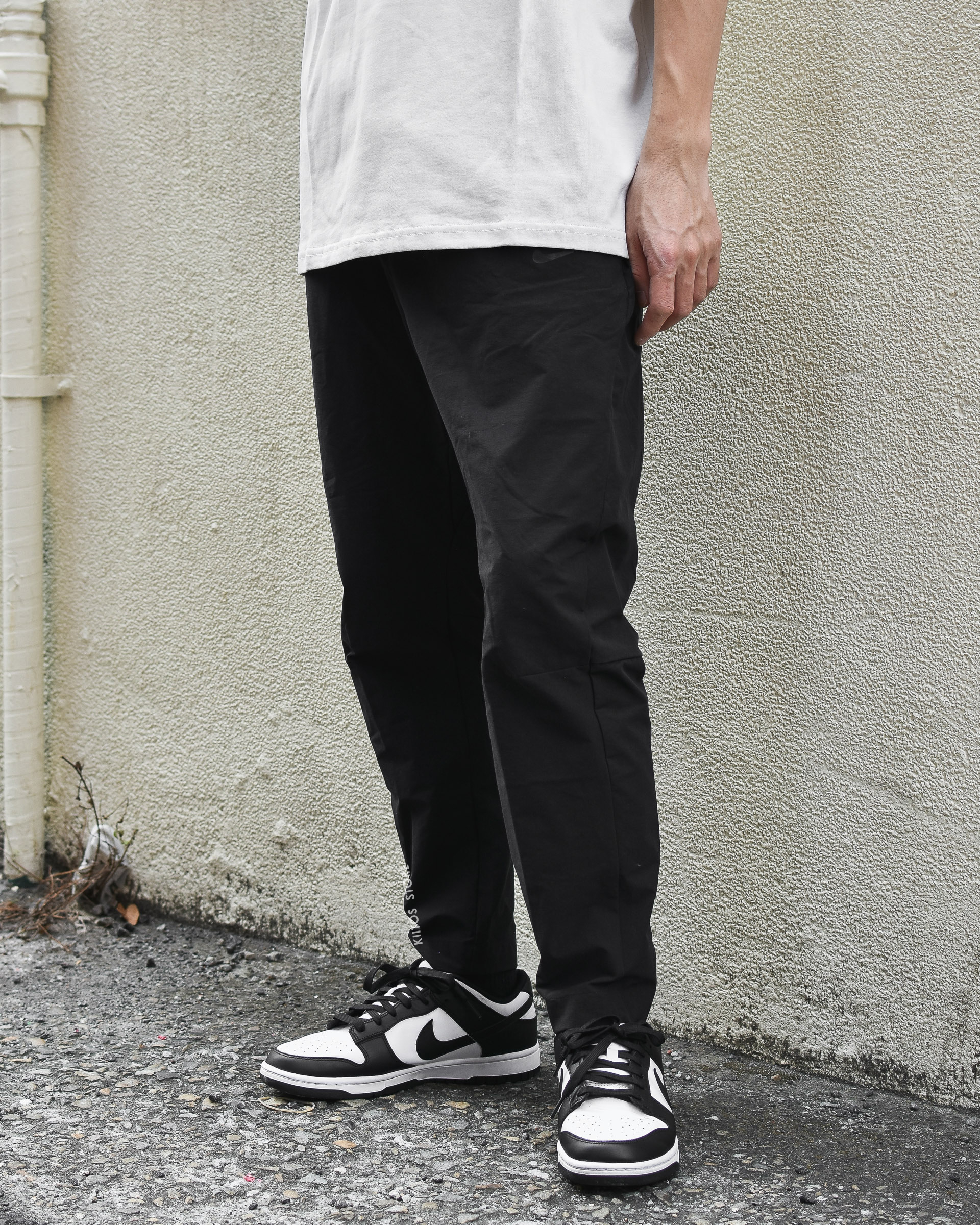 【現貨】 Nike NSW Woven 直筒錐形褲 黑色  長褲  DM6622-010