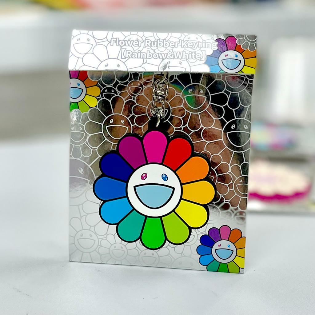 Takashi Murakami Flower Rubber Keyring (8 Colors)