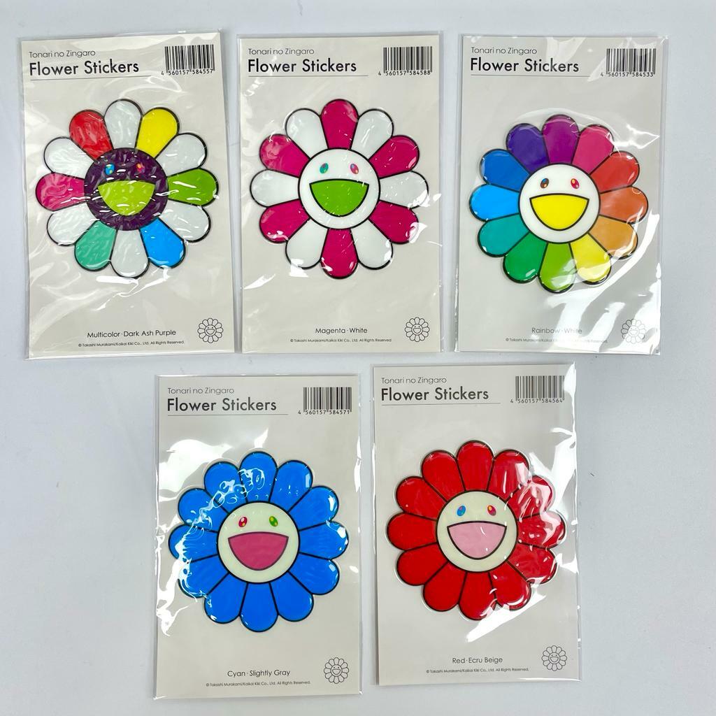 Flower Flower Bubblingly Stickers (5 Color)