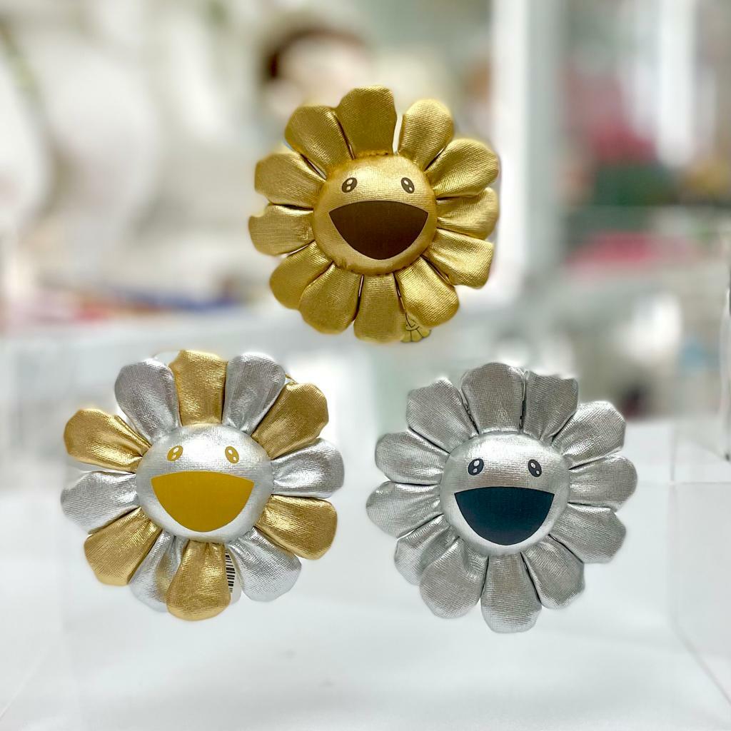 Flower Keychain (Gold/Silver/ Gold & Silver/Silver & Gold)