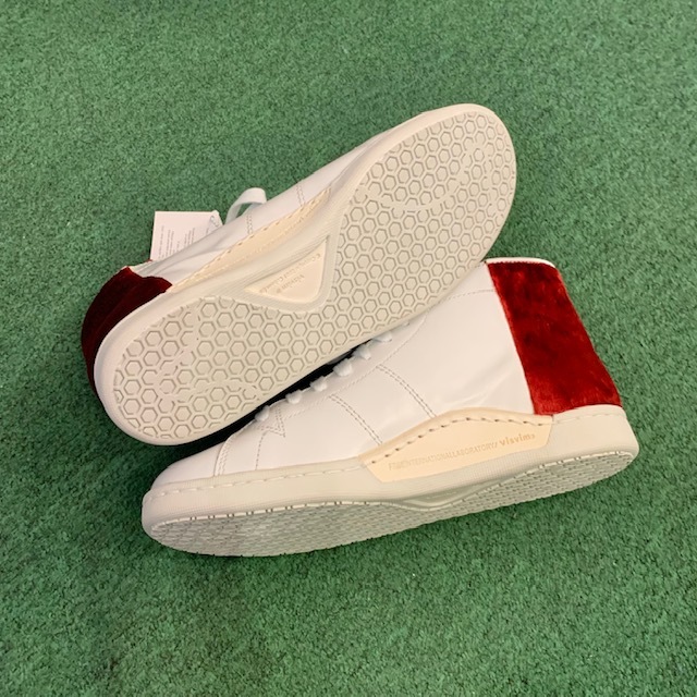 HB SHOP DISPLAY SALE: VISVIM FOLEY HI-FOLK - RED SIZE 8 IN STOCK NOW (現貨發售中)