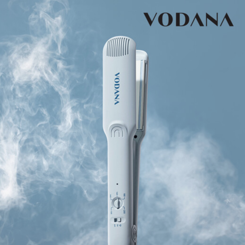 VODANA Moisture Steam Wide Flat Iron 蒸氣陶瓷直髮夾