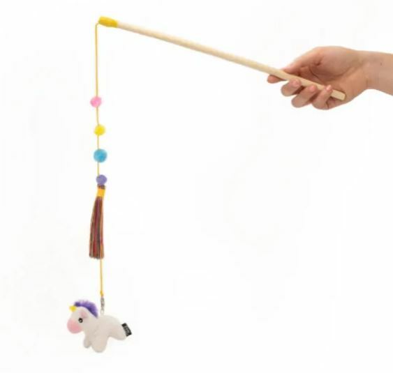 ZippyClaws™ - ZippyStick - Unicorn (Cat Toys)