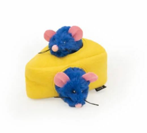 ZippyClaws™ - Burrow™ - Mice 'n Cheese (Cat Toy)
