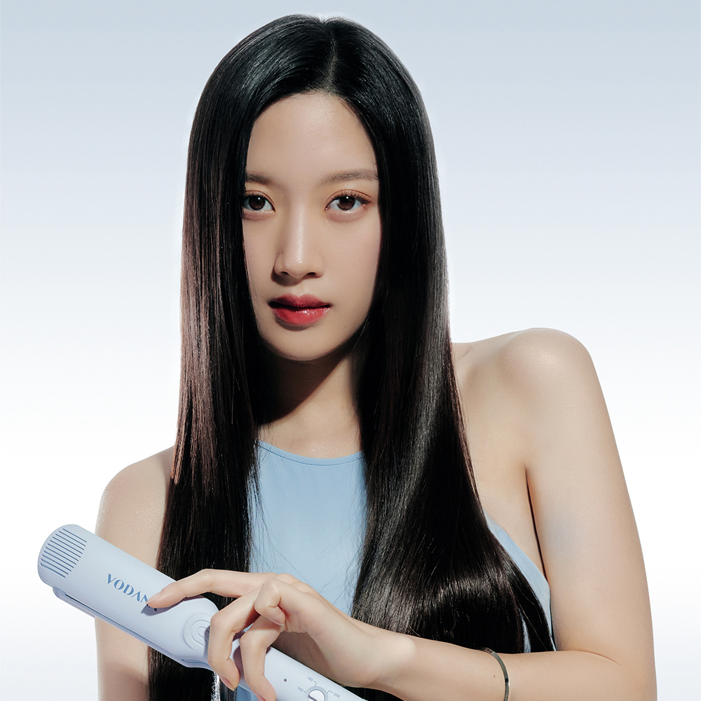 VODANA Moisture Steam Wide Flat Iron 蒸氣陶瓷直髮夾