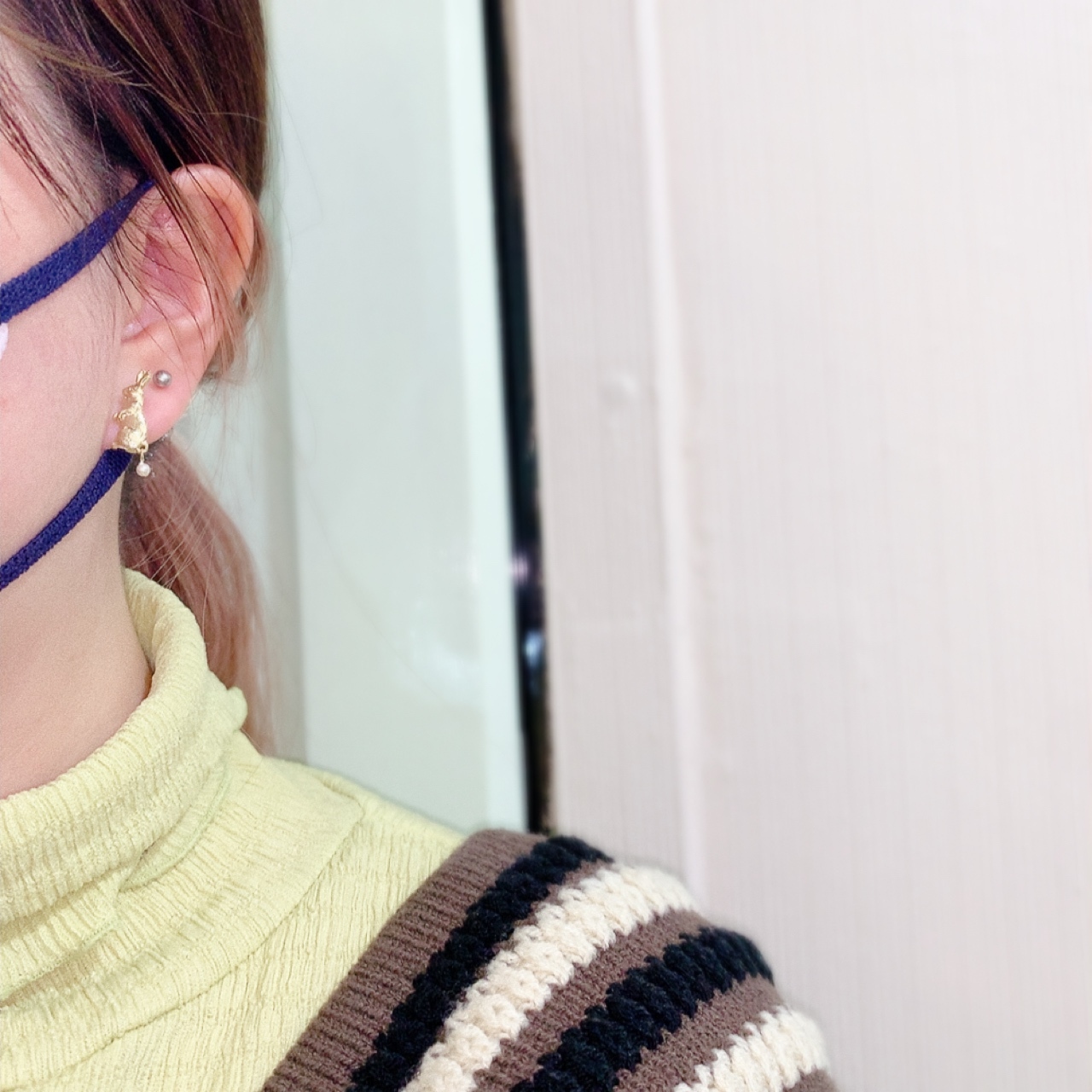 Luccica 兔仔耳環