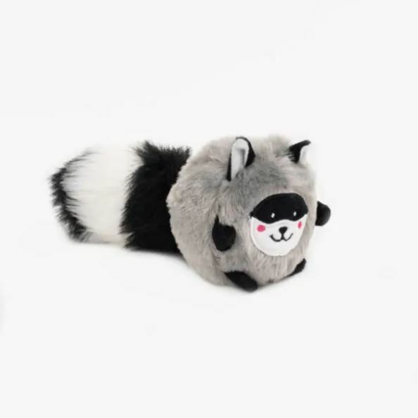 Zippy Paws - Bushy Throw - Raccoon