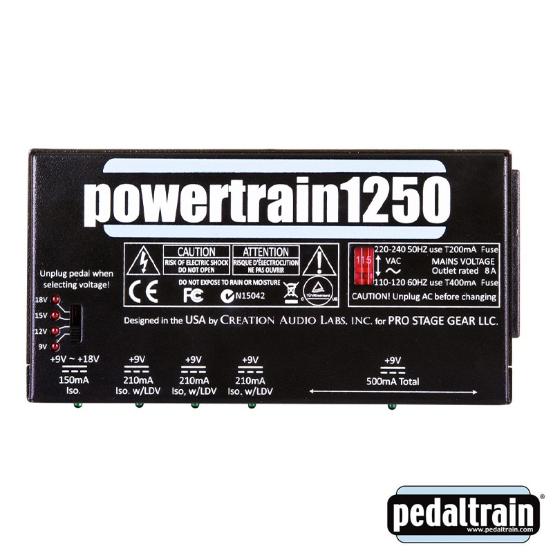 Pedaltrain Powertrain 1250 效果器 電源供應器