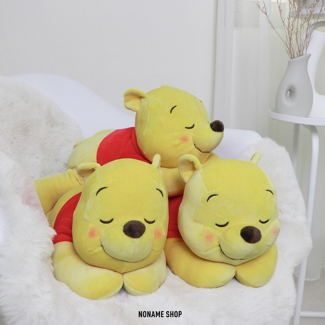 DISNEY 迪士尼 晚安姿勢 小熊維尼 娃娃 (日本限定)