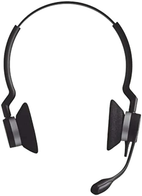 Jabra BIZ 2300 Duo QD headset Noise cancelling (Ideal for call center) (Part No.: 2309-820-105)