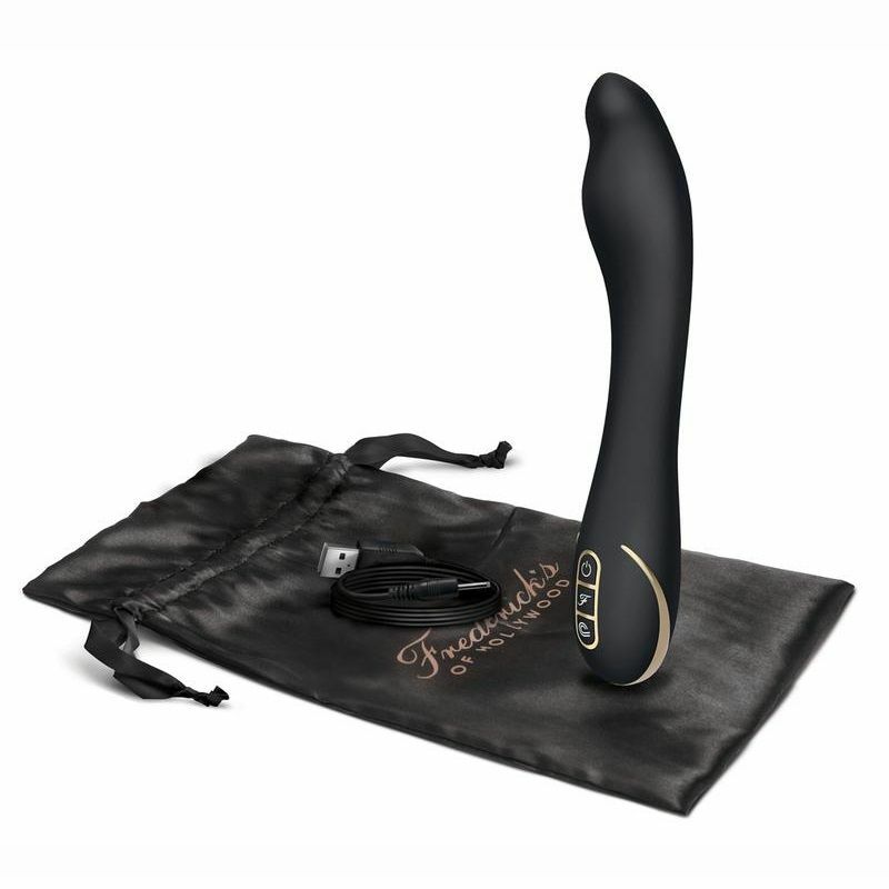 〔美國品牌〕Fredericks of Hollywood 充電式擺動型G點震動棒 - 黑色