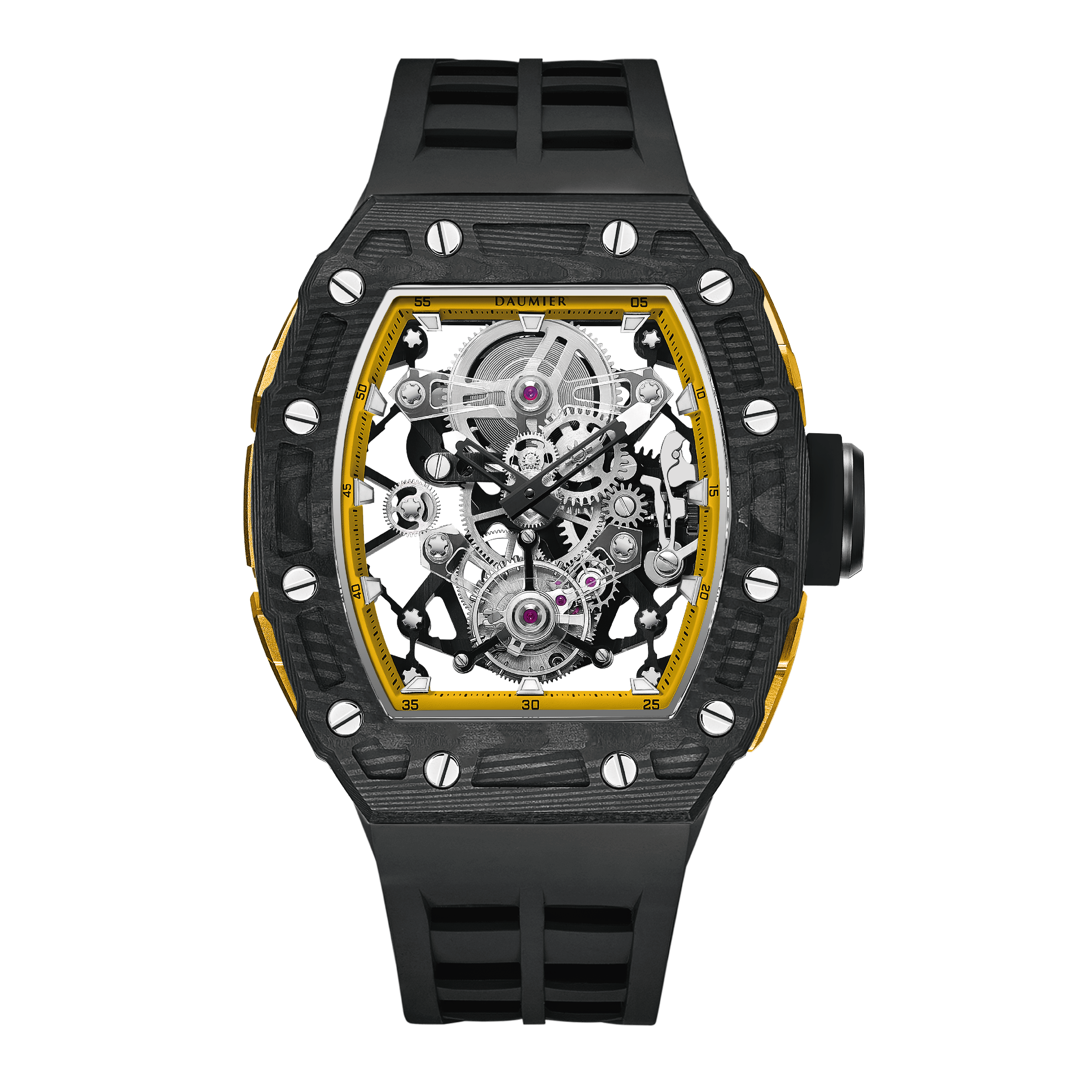 Daumier DMT03M 碳纖維 藍寶石表面 陀飛輪 限量版系列