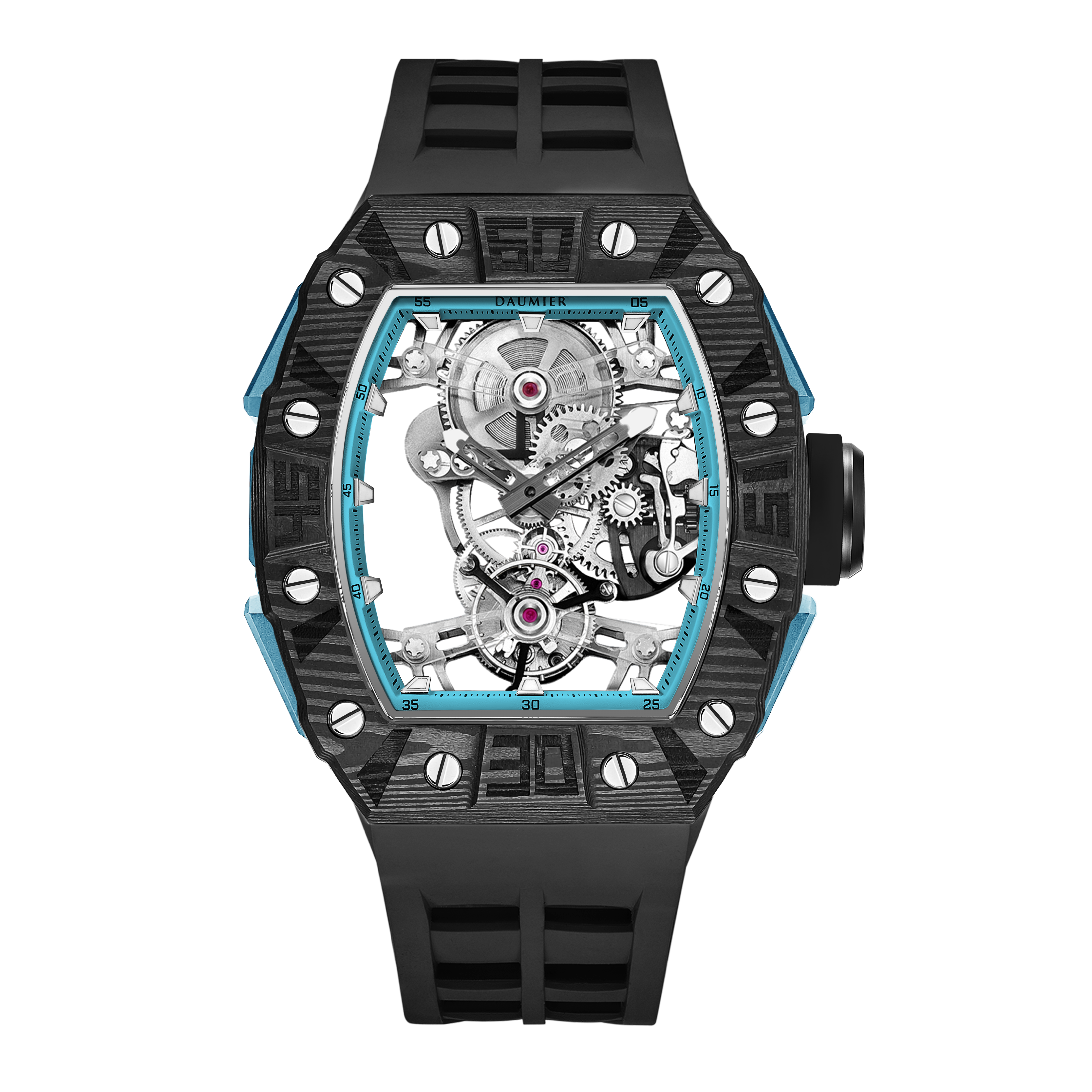 Daumier DMT01D5 碳纖維 藍寶石表面 陀飛輪手錶