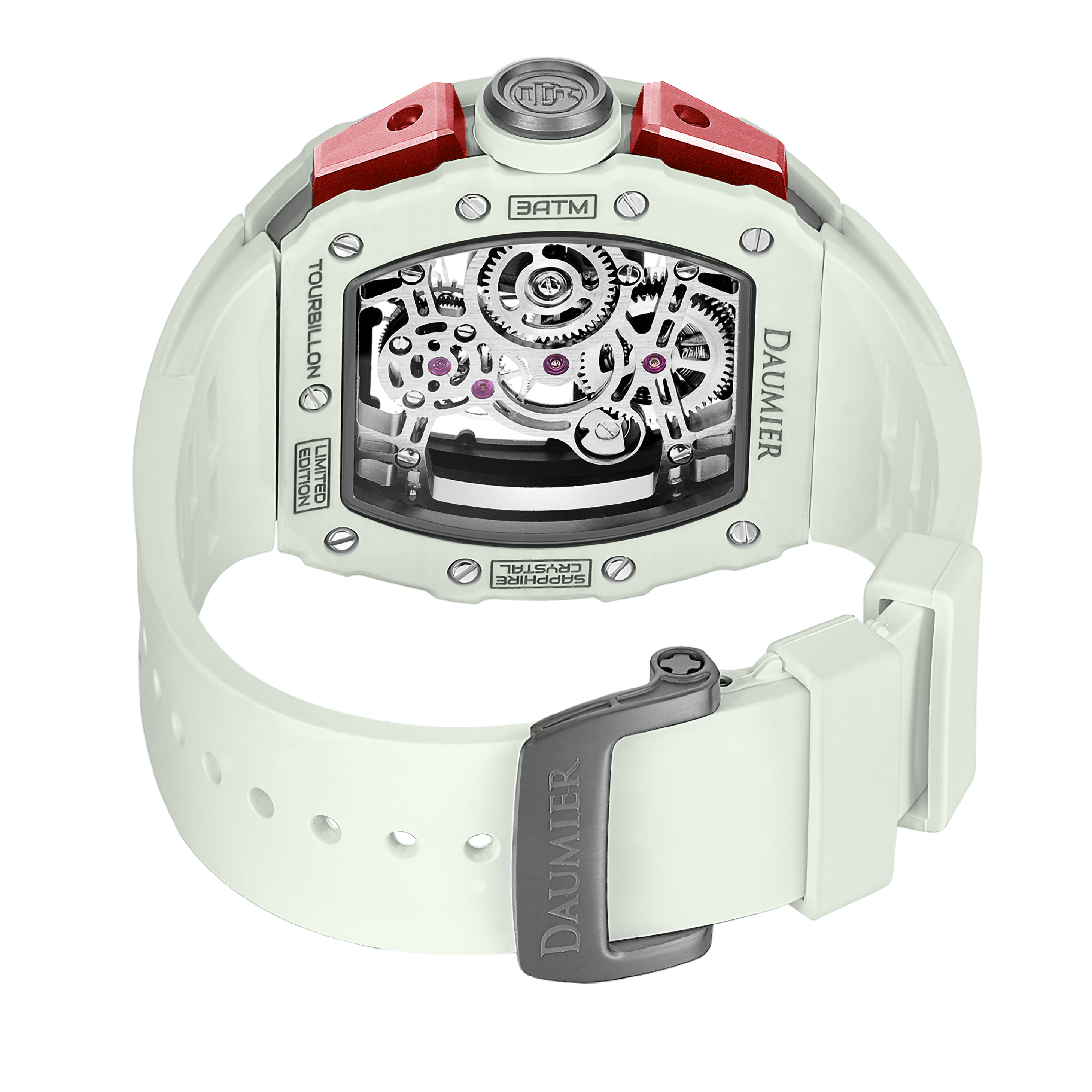 Daumier DMT02C3WL 碳纖維 藍寶石表面 陀飛輪手錶