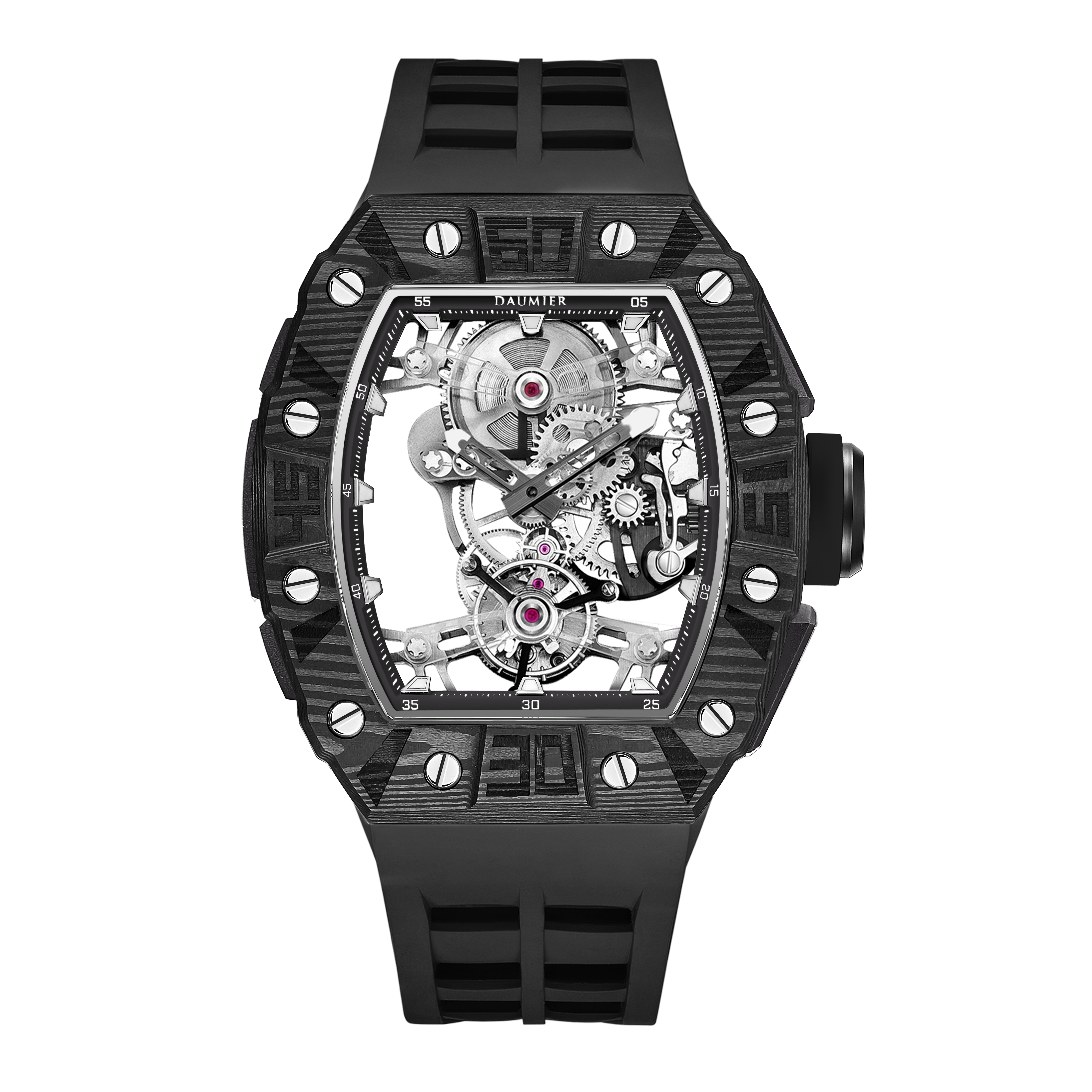 Daumier DMT01A3 碳纖維 藍寶石表面 陀飛輪手錶