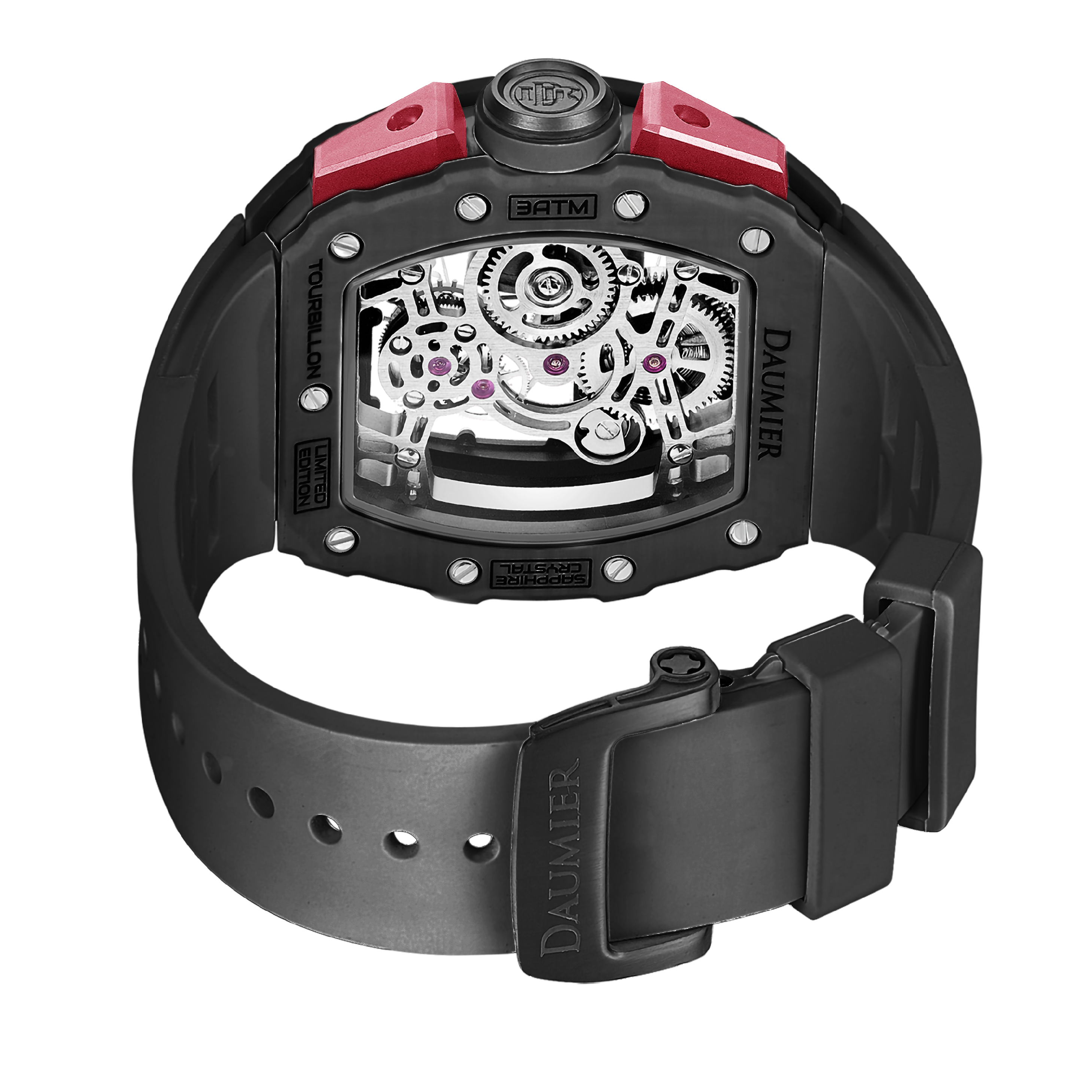 Daumier DMT01C5 碳纖維 藍寶石表面 陀飛輪手錶