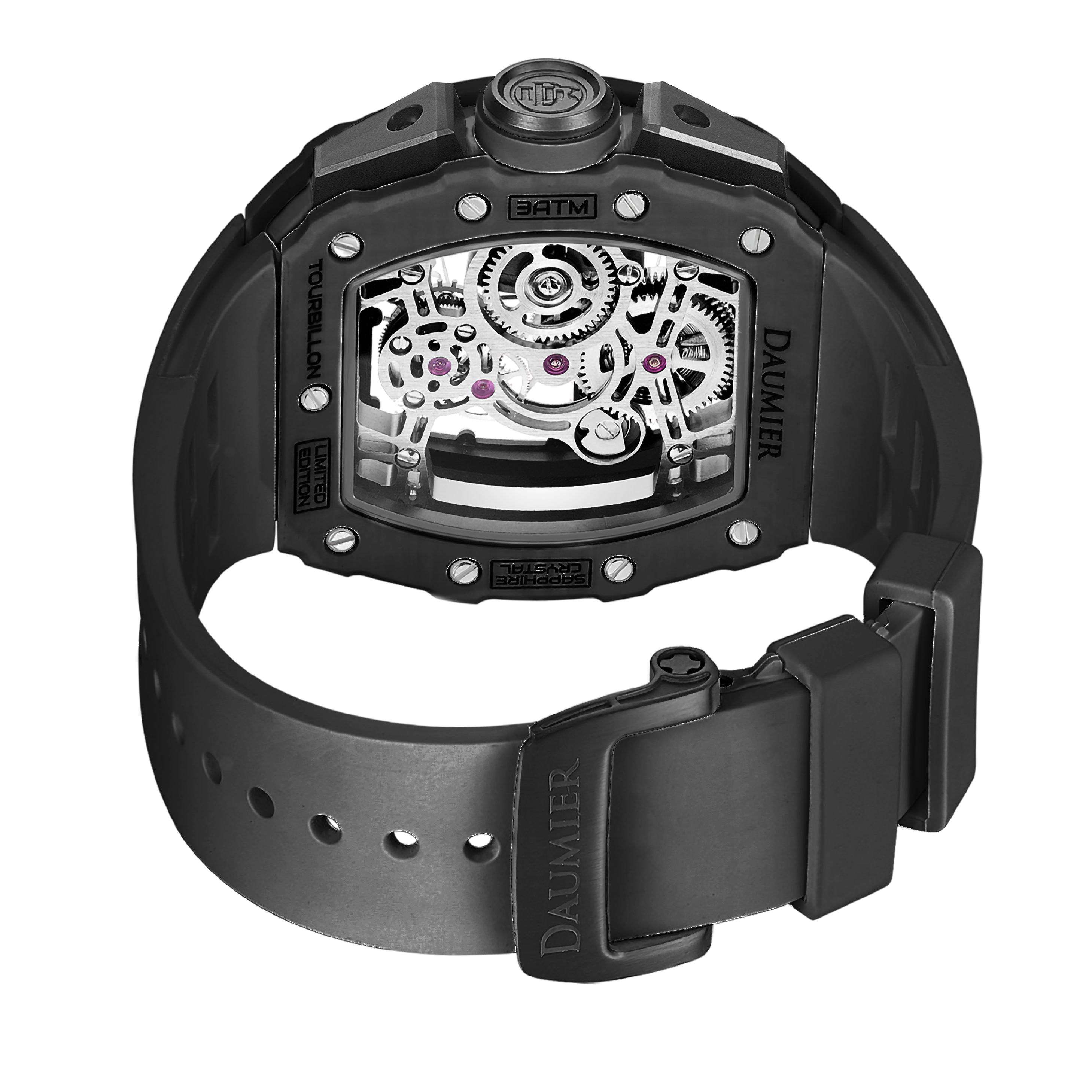 Daumier DMT01A5 碳纖維 藍寶石表面 陀飛輪手錶