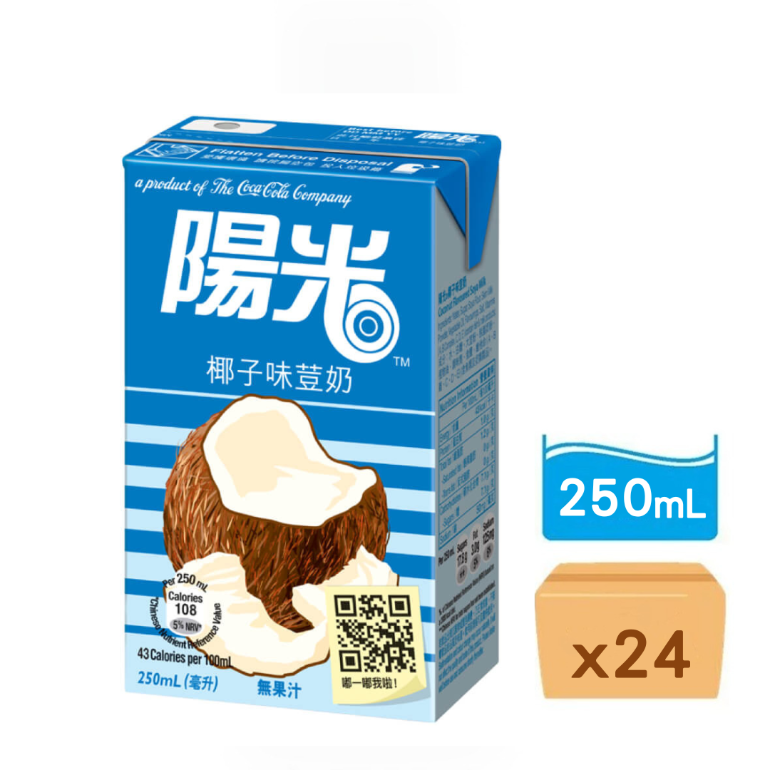 陽光-椰子荳奶 250ml x 24包