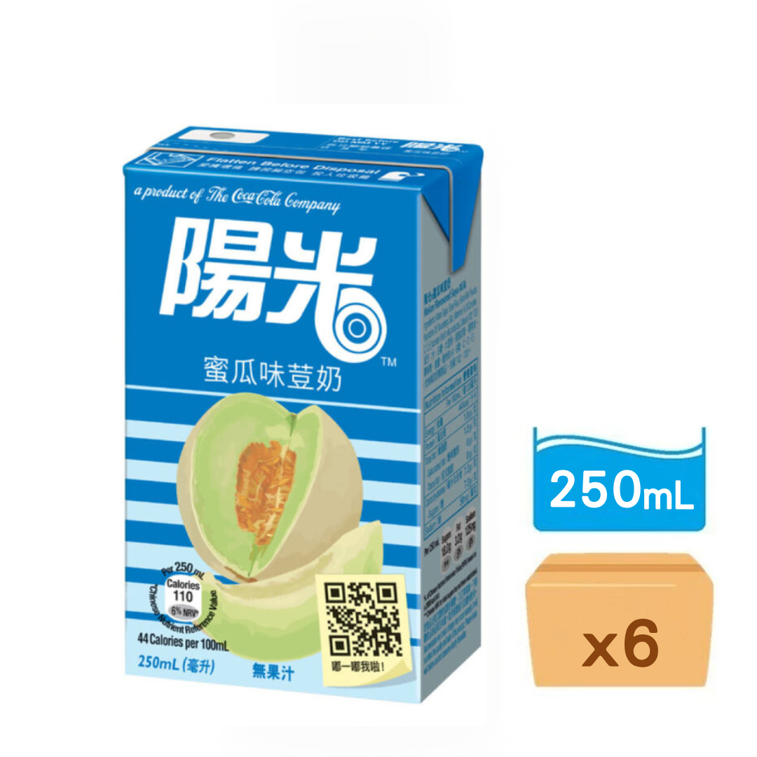 陽光-蜜瓜荳奶 250ml x 6包