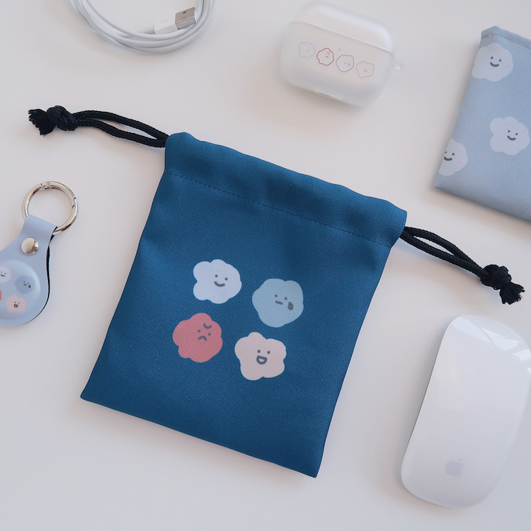 喜怒哀樂 束口袋