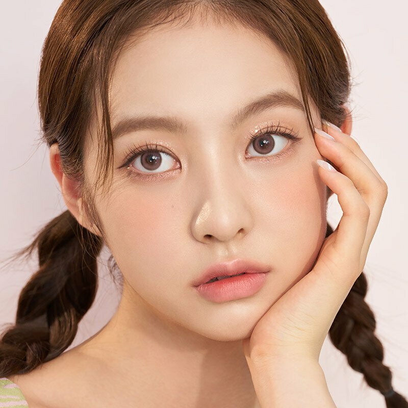 [預訂月拋] CHUU LENS Milk & Tea Cream Pink 月拋隱形眼鏡｜每盒2片