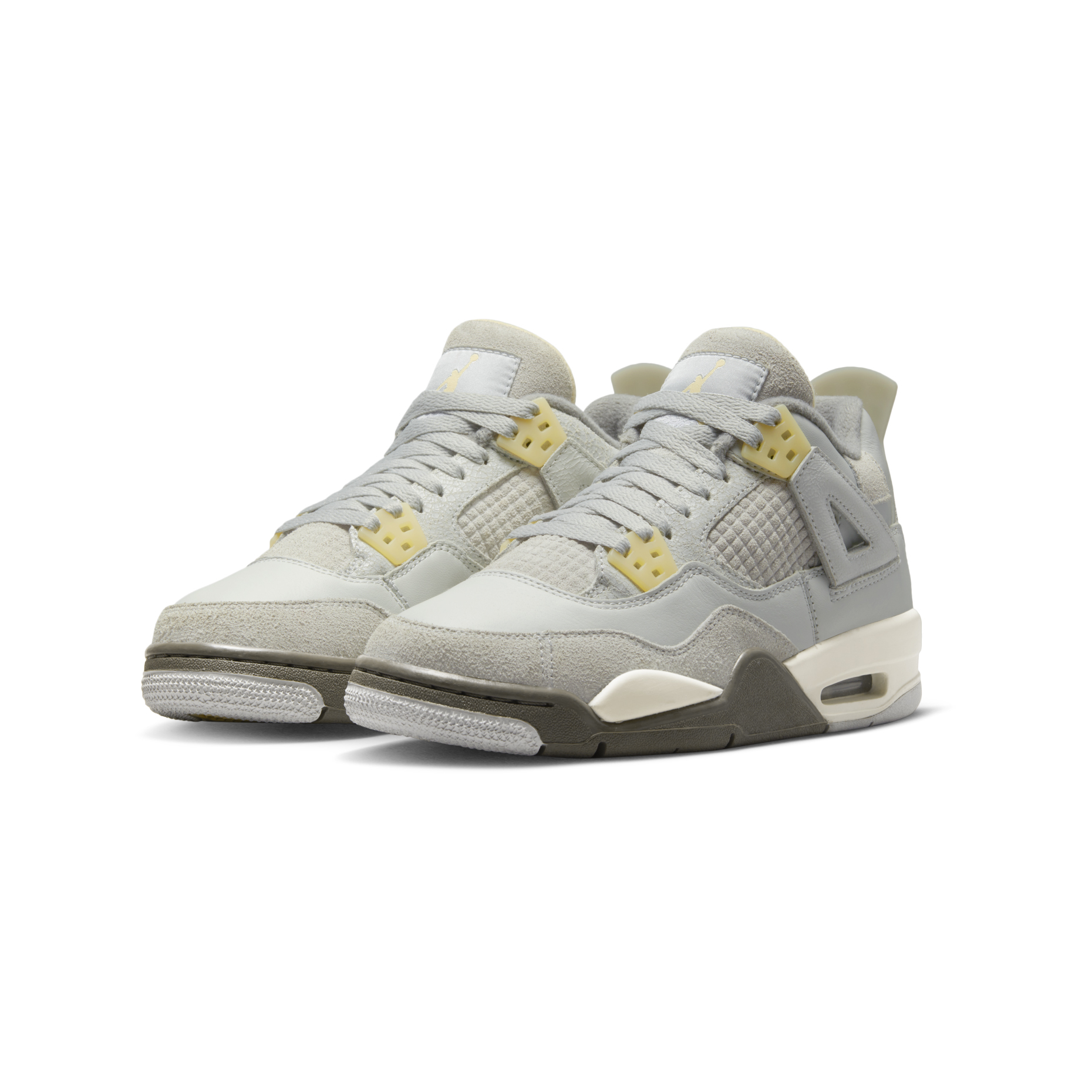 -(D1a)-AIR JORDAN 4 RETRO SE (GS) CRAFT "PHOTON DUST"-DV2262 021