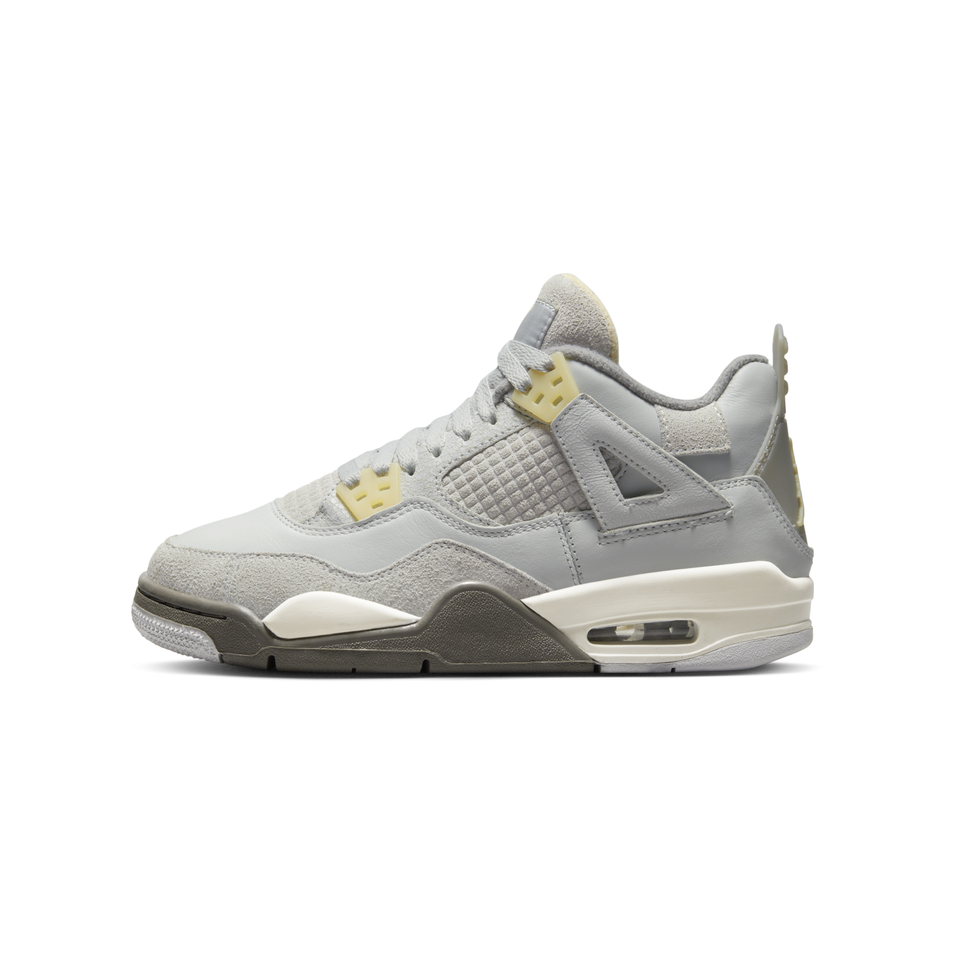 -(D1a)-AIR JORDAN 4 RETRO SE (GS) CRAFT "PHOTON DUST"-DV2262 021