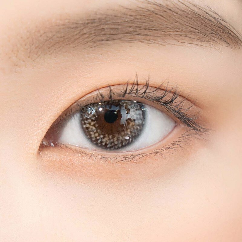 [預訂月拋]  CHUU LENS Smile Cake Gray 月拋隱形眼鏡｜每盒2片