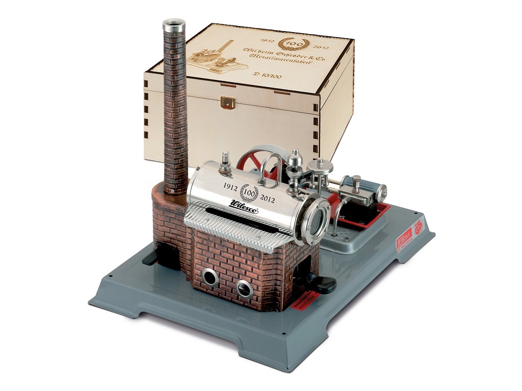 Wilesco 00010-100 D10/100 Steam Engine 100週年紀念 蒸汽機引擎