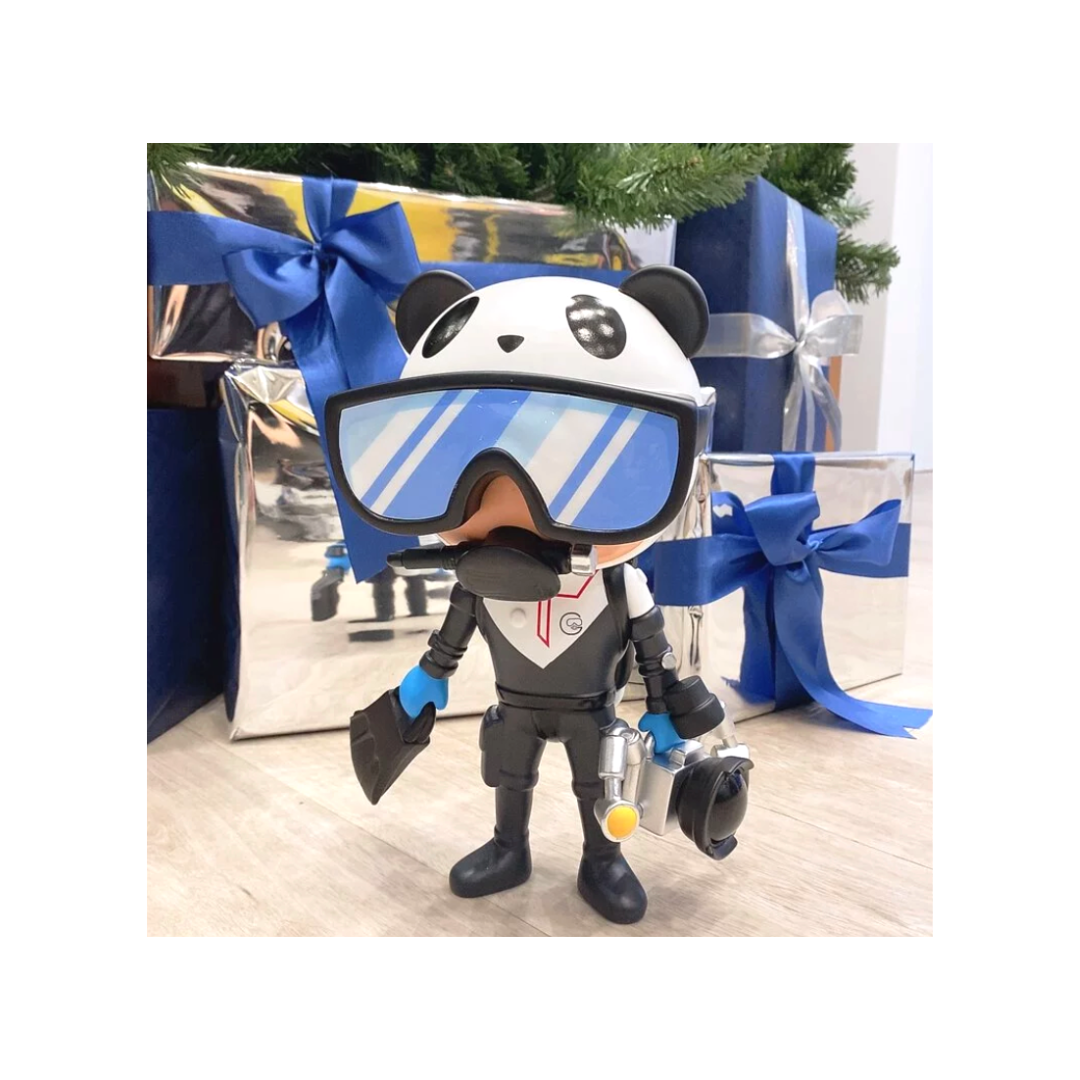 ※潛水公仔 (貓熊&全白) 30cm