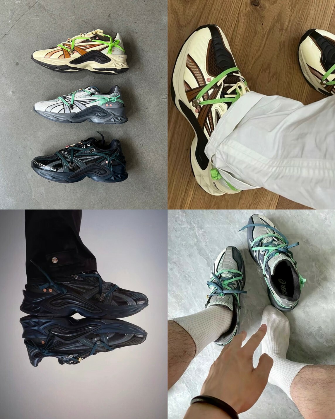 現貨 Asics x Andersson Bell 韓國時尚品牌 聯名限定 科技 未來感 機能球鞋