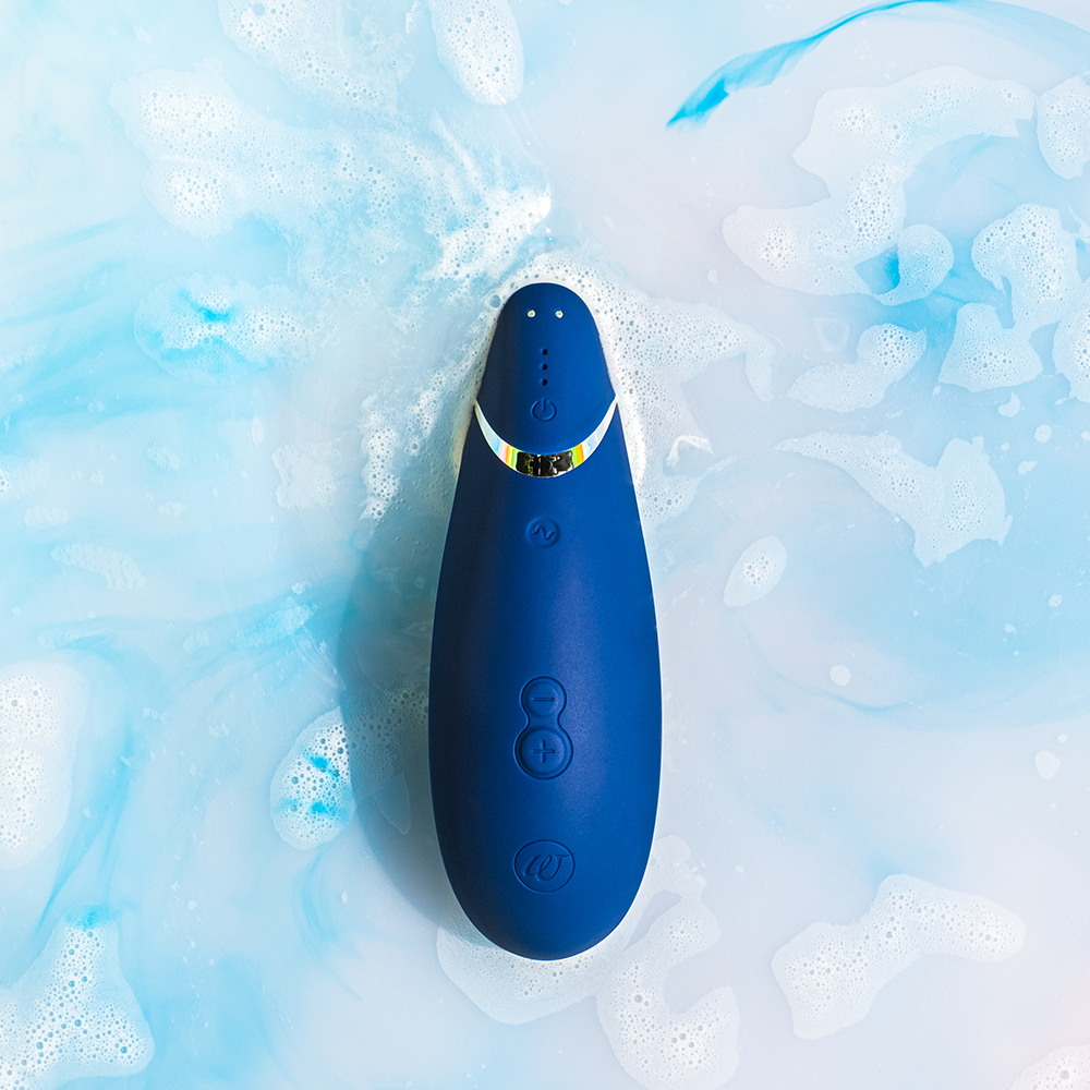 德國 Womanizer Premium 2 吸吮愉悅器 藍