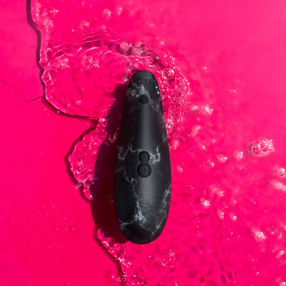 德國 Womanizer x 瑪麗蓮夢露特別版 Classic 2 吸吮愉悅器 黑大理石