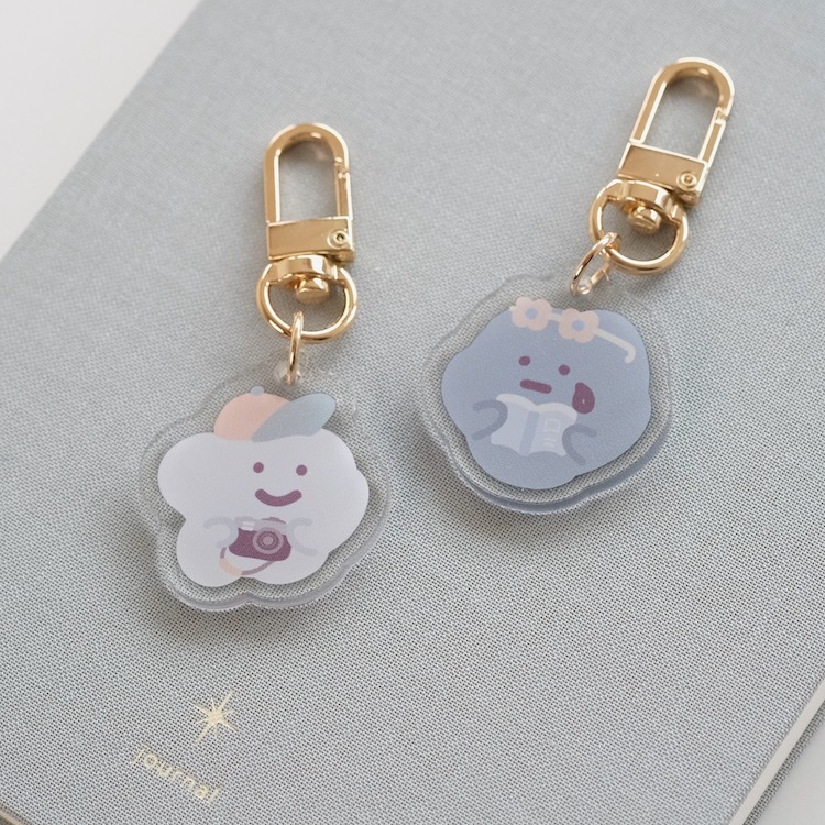 VOGUE野餐系列  壓克力吊飾 35mm