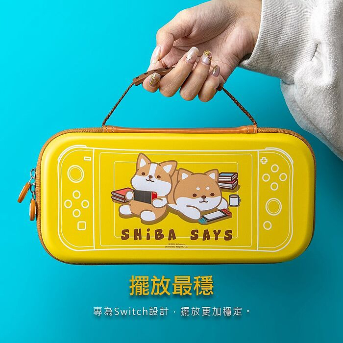 NS FlashFire 富雷迅 柴語錄聯名 SWITCH EVA EX 晶亮保護收納包