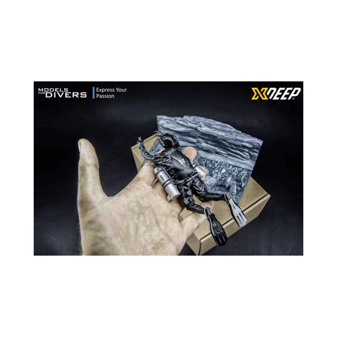 ※MFD 手工公仔 側掛技術潛水員