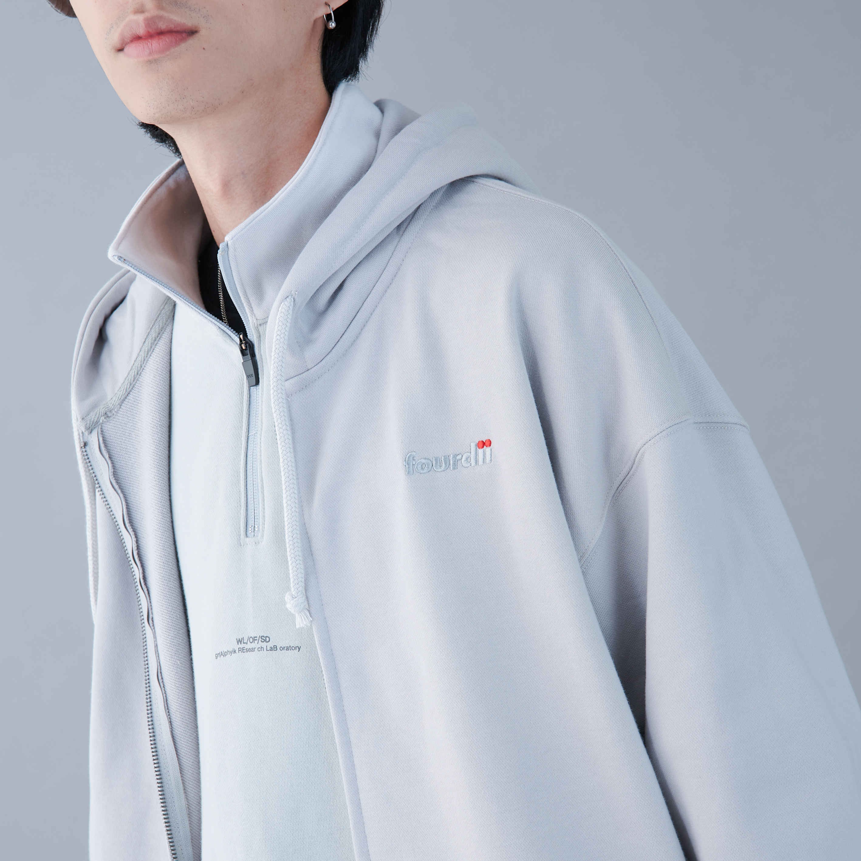 4DIMENSION - C-8L Fourdii Team Zip-Hoodie