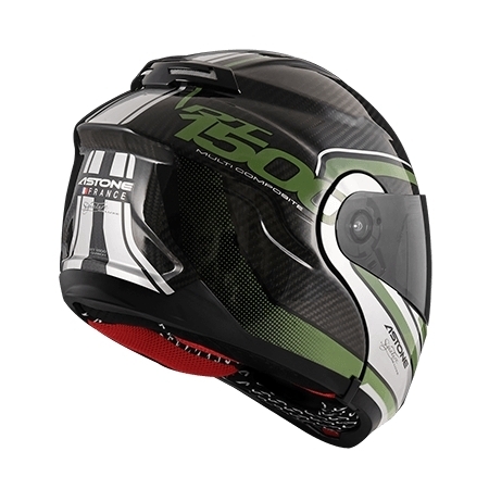 ASTONE RT-1500 AI7 綠 可掀式安全帽 可樂帽 碳纖維