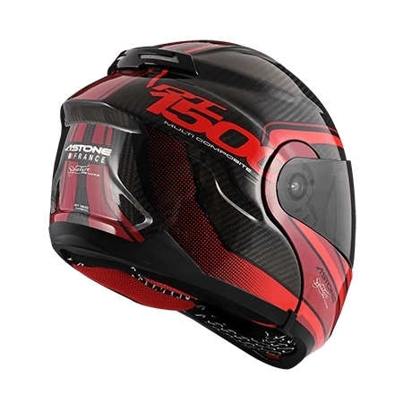 ASTONE RT-1500 AI7 紅 可掀式安全帽 可樂帽 碳纖維