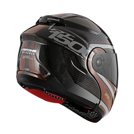 ASTONE RT-1500 AI7 咖啡 可掀式安全帽 可樂帽 碳纖維