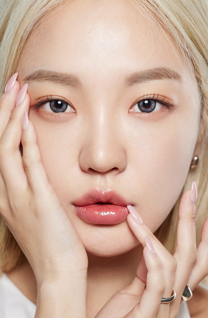 [預訂月拋] Hapa Kristin 1 Month Cloudy Kristin Gray 灰色 每月拋棄彩妝隱形眼鏡｜每盒2片