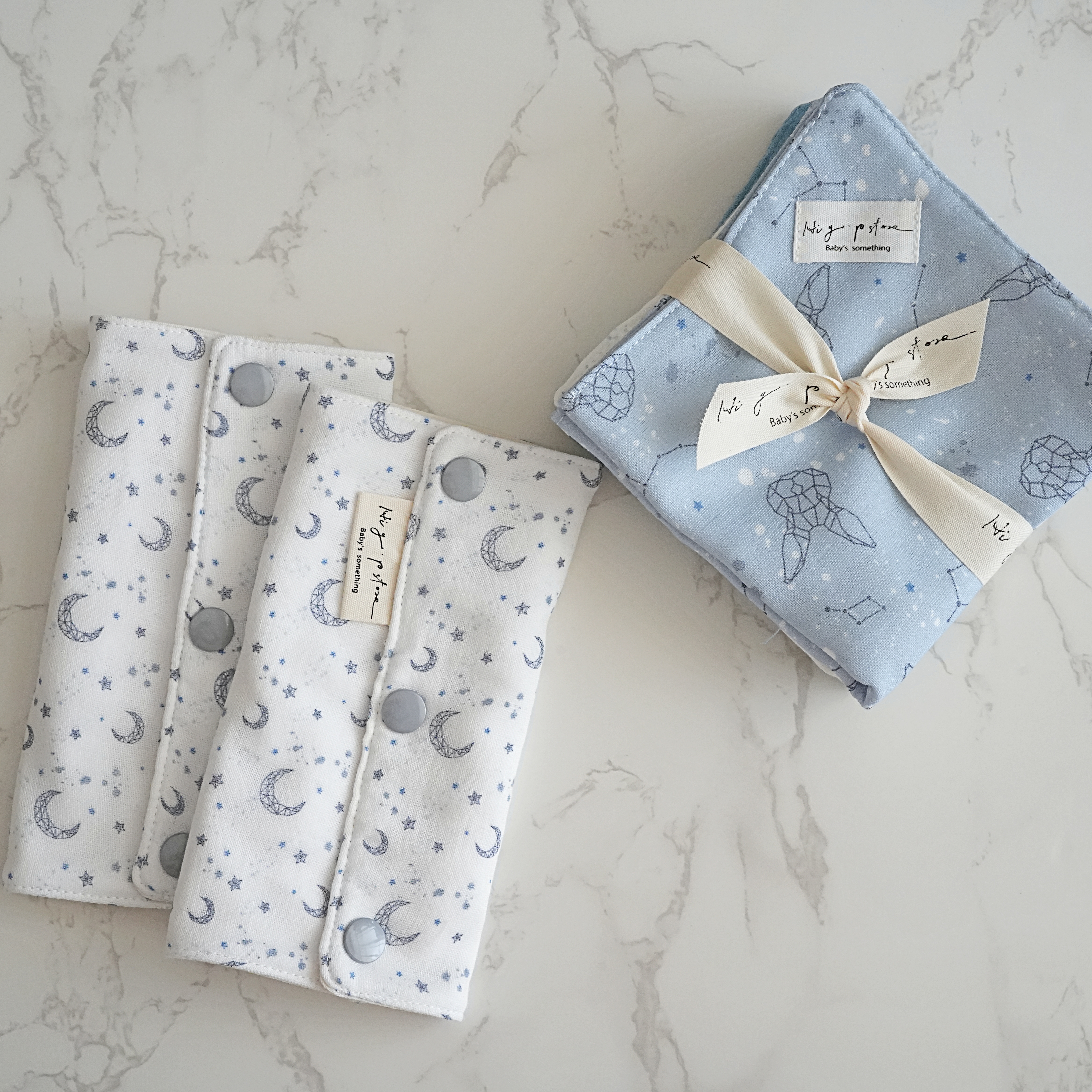 Hi Y.P store-揹巾口水套-幾何月光