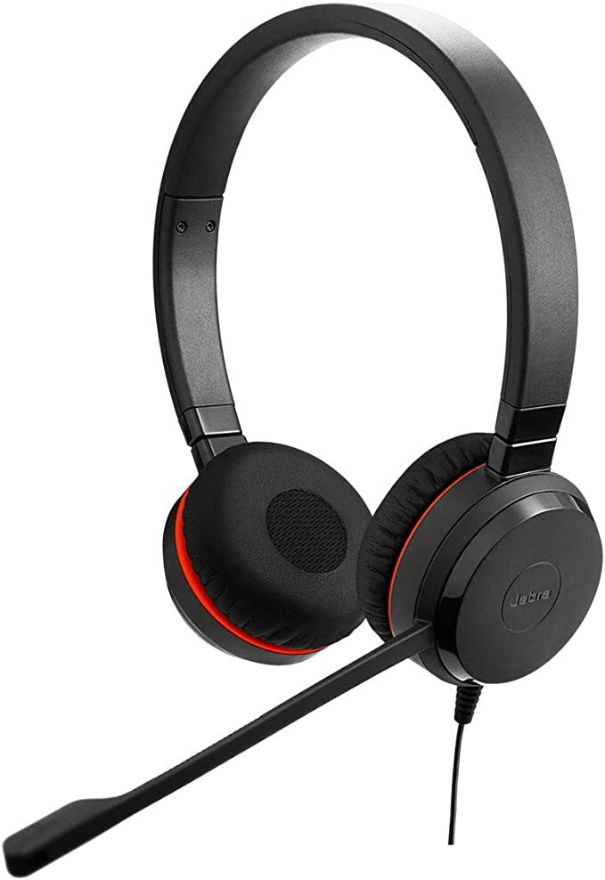 Jabra Evolve 20SE UC/MS Stereo/Mono Black Wireless On Ear Headset (Part No.: 4999-829-489/4999-823-389/4993-829-489/4993-823-389))