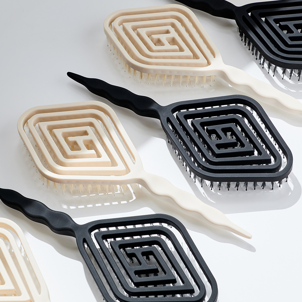 HAUM Tenquel Volume Cushion Brush Paddle