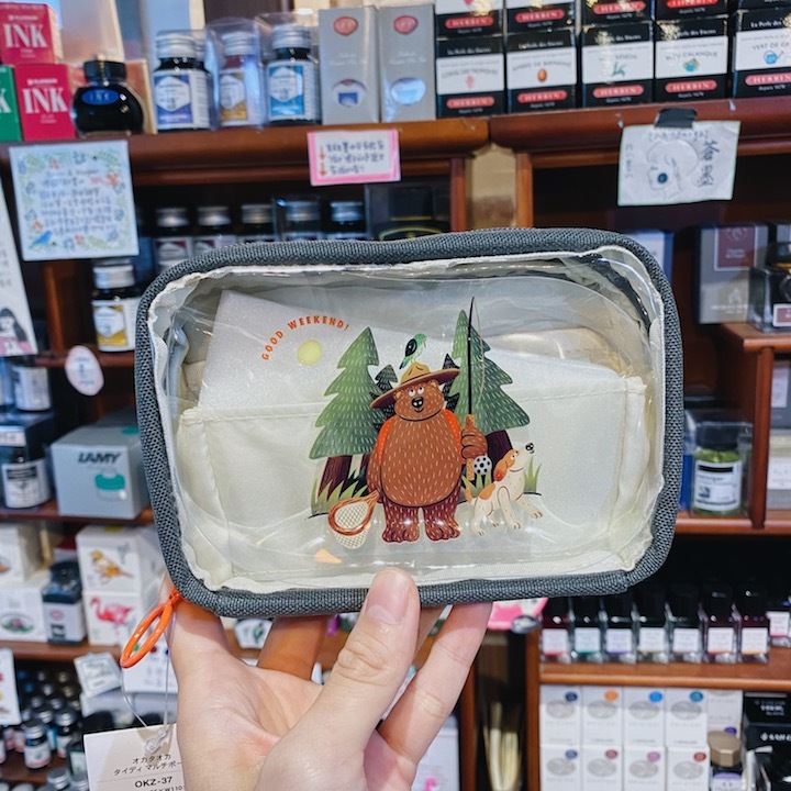 露營熊 Tidy大容量收納袋 化妝包｜Okataoka