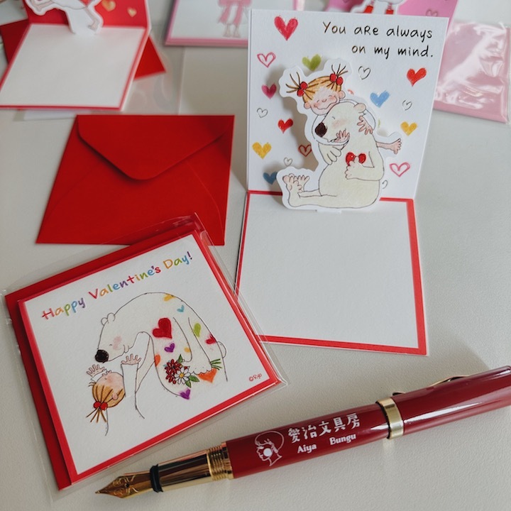 COCO醬與大白熊 立體情人節卡片｜日本Greeting Life