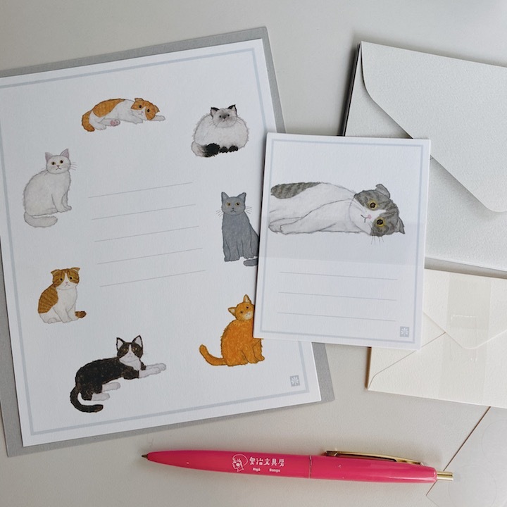 貓  信紙信封組｜日本米津祐介